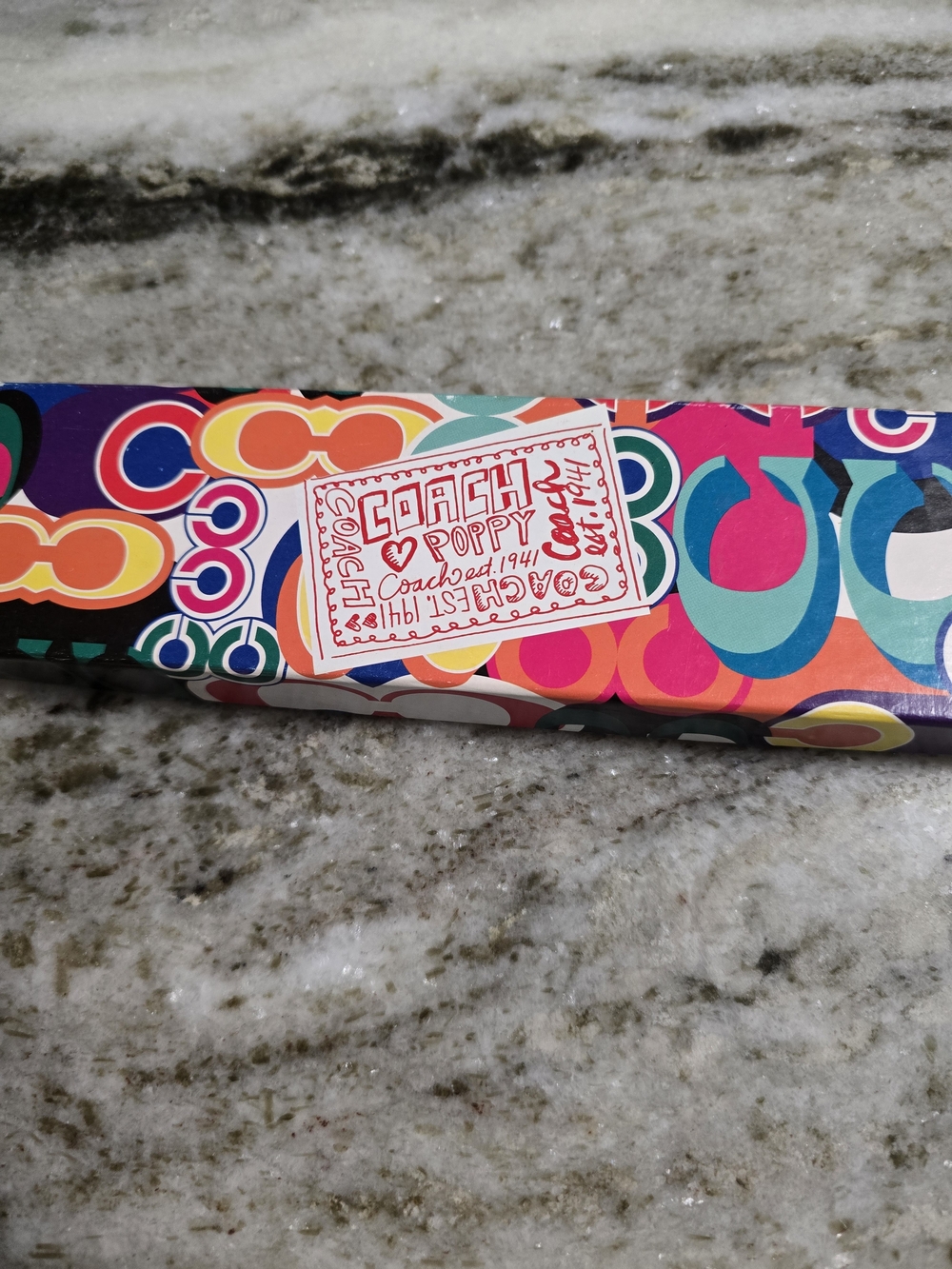 Coach Colorful Poppy Pencil Set. - Picture 2 of 6